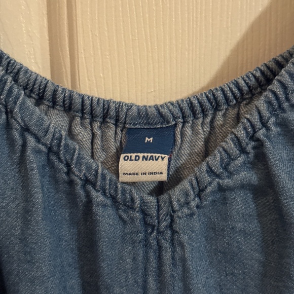 Waist-Defined Smocked Jumpsuit - Picture 2 of 2